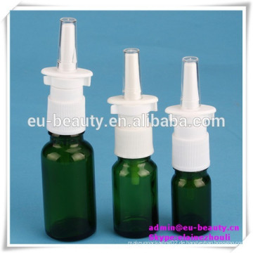 30ml Glasnaseflasche mit weißem Nasenspritze